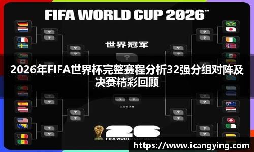2026年FIFA世界杯完整赛程分析32强分组对阵及决赛精彩回顾